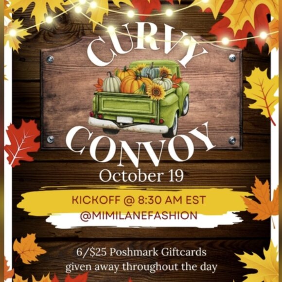 October Curvy Convoy Live Show Listing - Picture 1 of 2